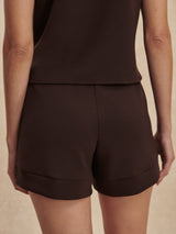 Varley - Atrium High Rise Short 4.5 - Coffee Bean