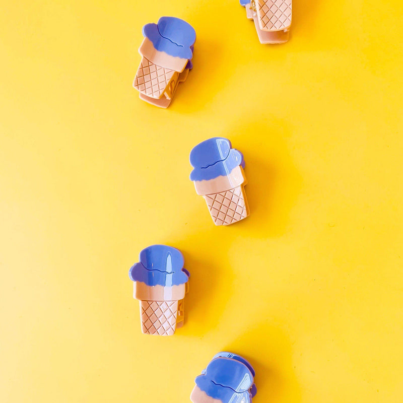 Jenny Lemons - Mini Ice Cream Hair Claw Clip
