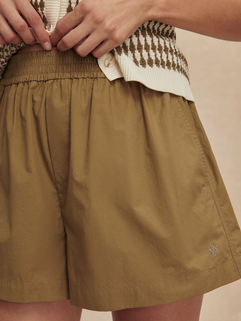 Varley - Morales Short 2.5 - Golden Olive
