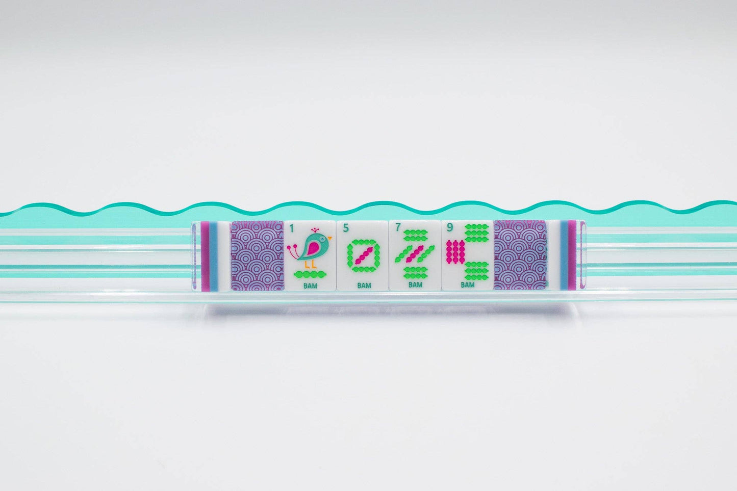 My Fair Mahjong - Crystal Confetti Purple | Mahjong with a Sprinkle of Color