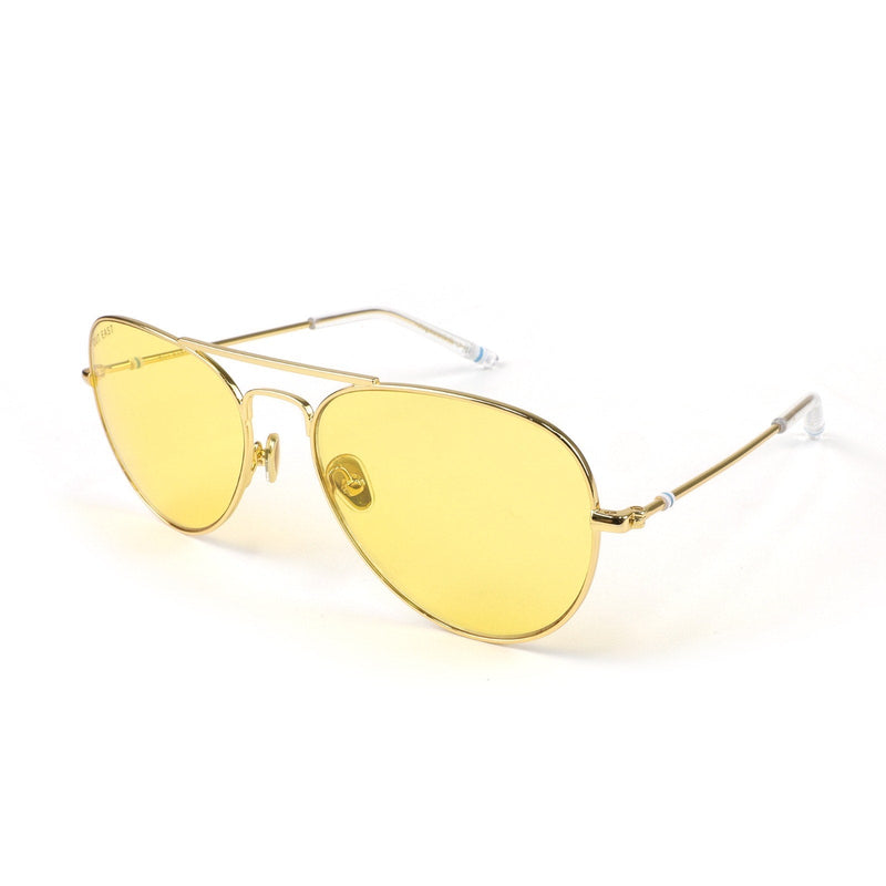 Out East Eyewear - Fairview 18k Sunglasses - Canary Yellow
