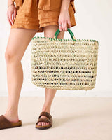 Bazaar Basket Small - Lush Green
