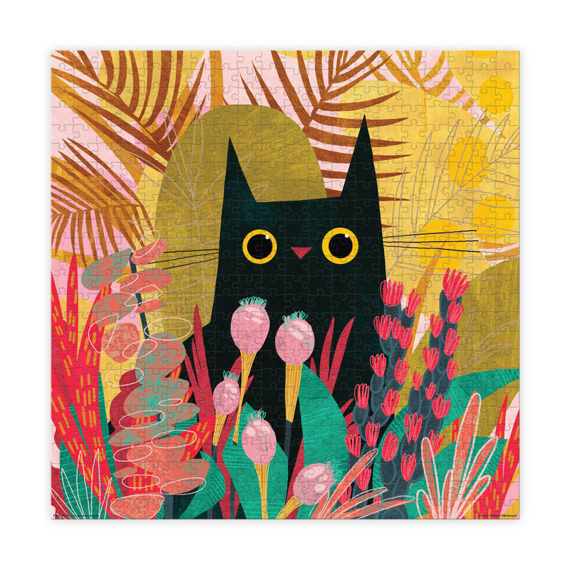 Black Cat 500 Piece Puzzle