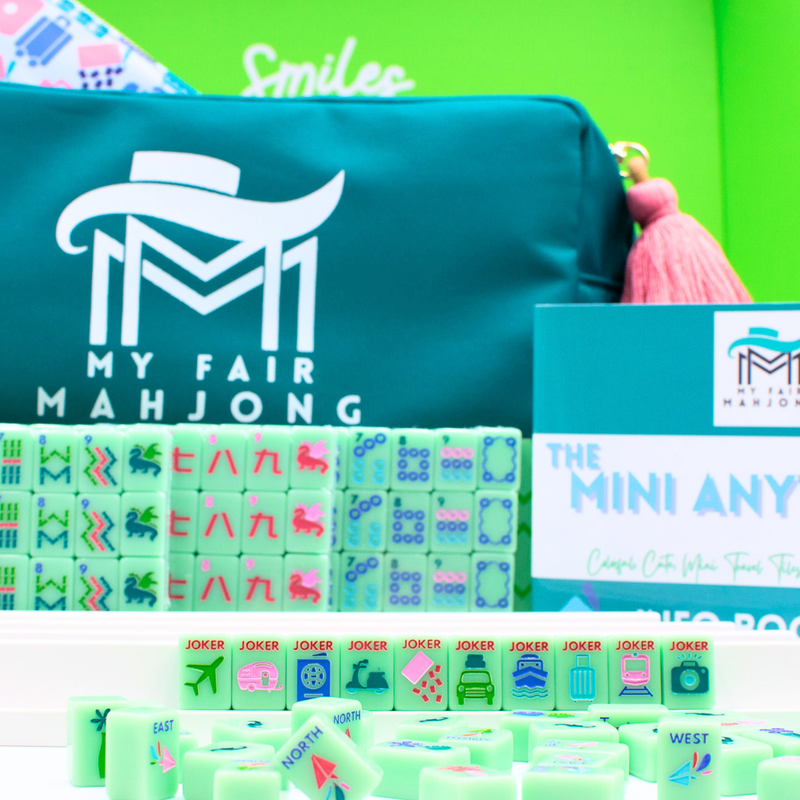 My Fair Mahjong - Mini Anywhere Travel Mahjong Series - Green