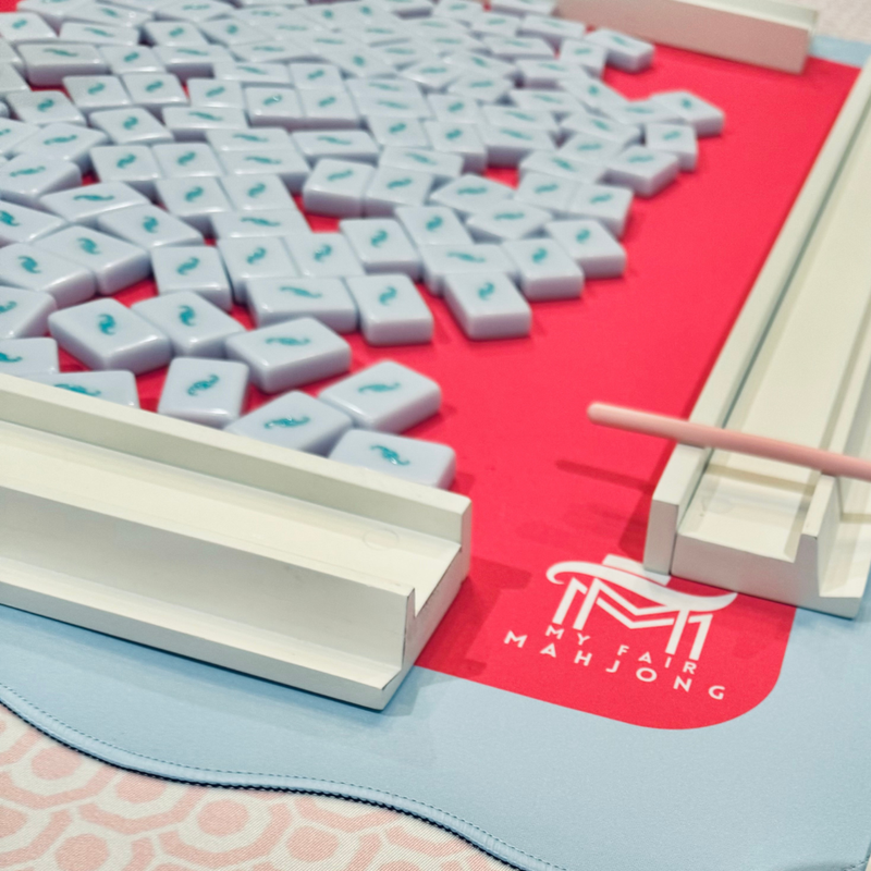 My Fair Mahjong - MAHJONG MAT  |  Color Wave  |  31" x 31"