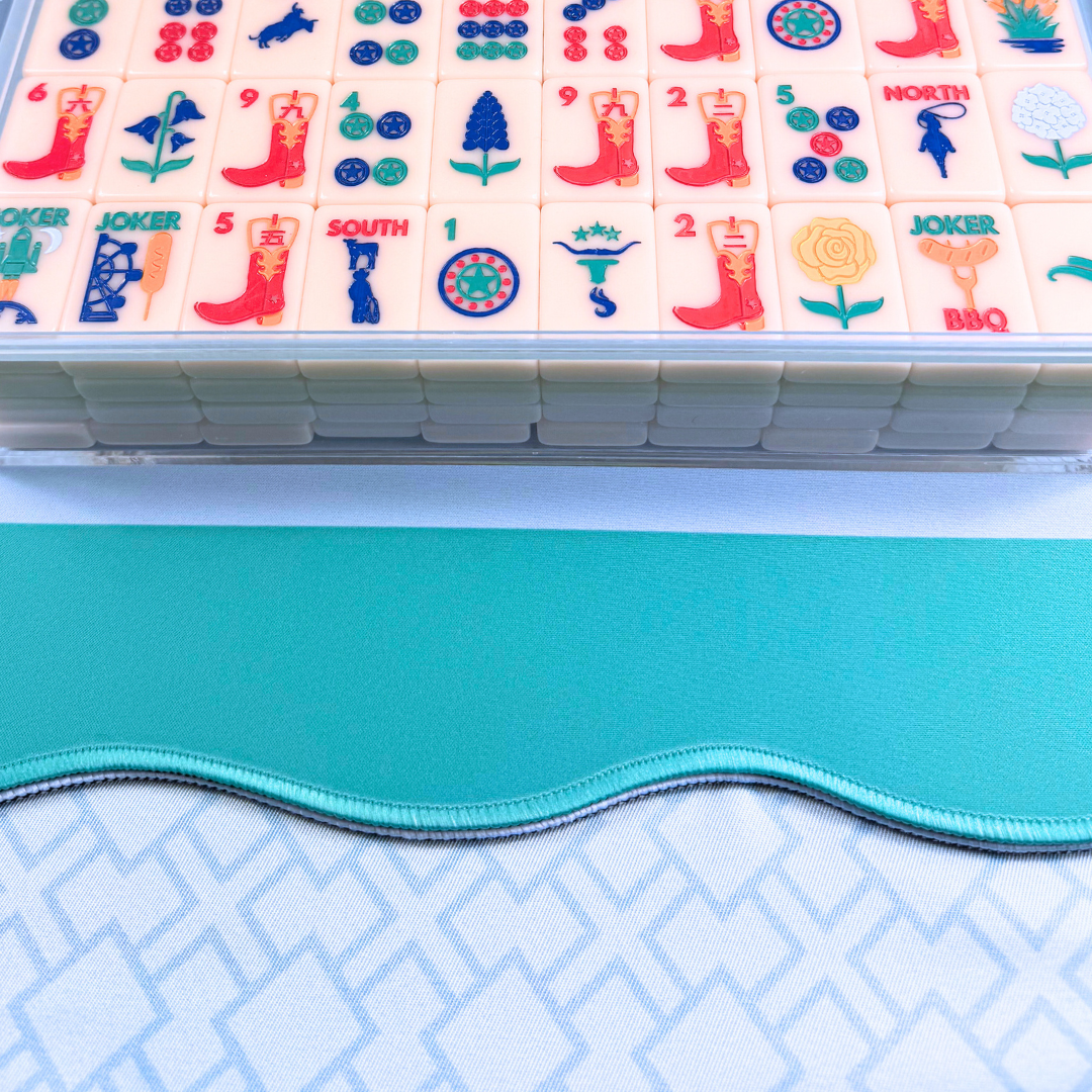 My Fair Mahjong - MAHJONG MAT  |  Color Wave  |  31" x 31"