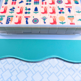 My Fair Mahjong - MAHJONG MAT  |  Color Wave  |  31" x 31"