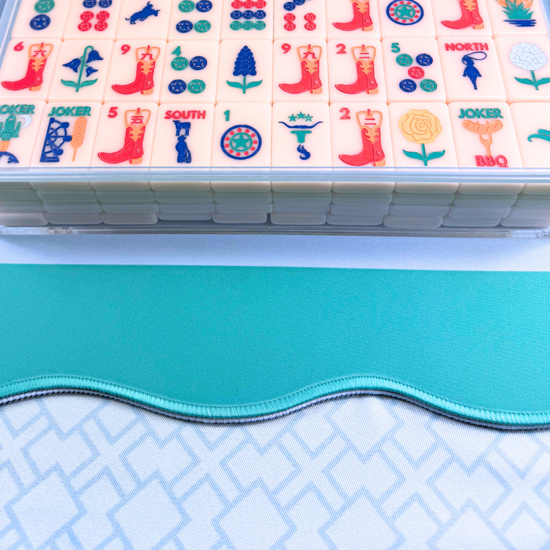 My Fair Mahjong - MAHJONG MAT  |  Color Wave  |  31" x 31"