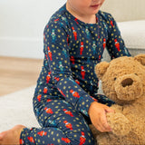 Navy Nutcracker Big Kid Pajama
