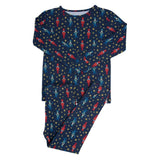 Navy Nutcracker Big Kid Pajama