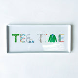 Tee Time Golf Icons Typography Tray