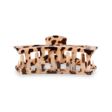 TELETIES - Open Hair Clip - Medium - Blonde Tortoise
