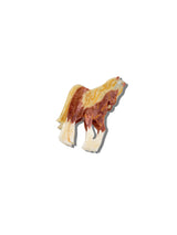 Solar Eclipse - Hand-painted Horse Claw Hair Clip | Eco-Friendly