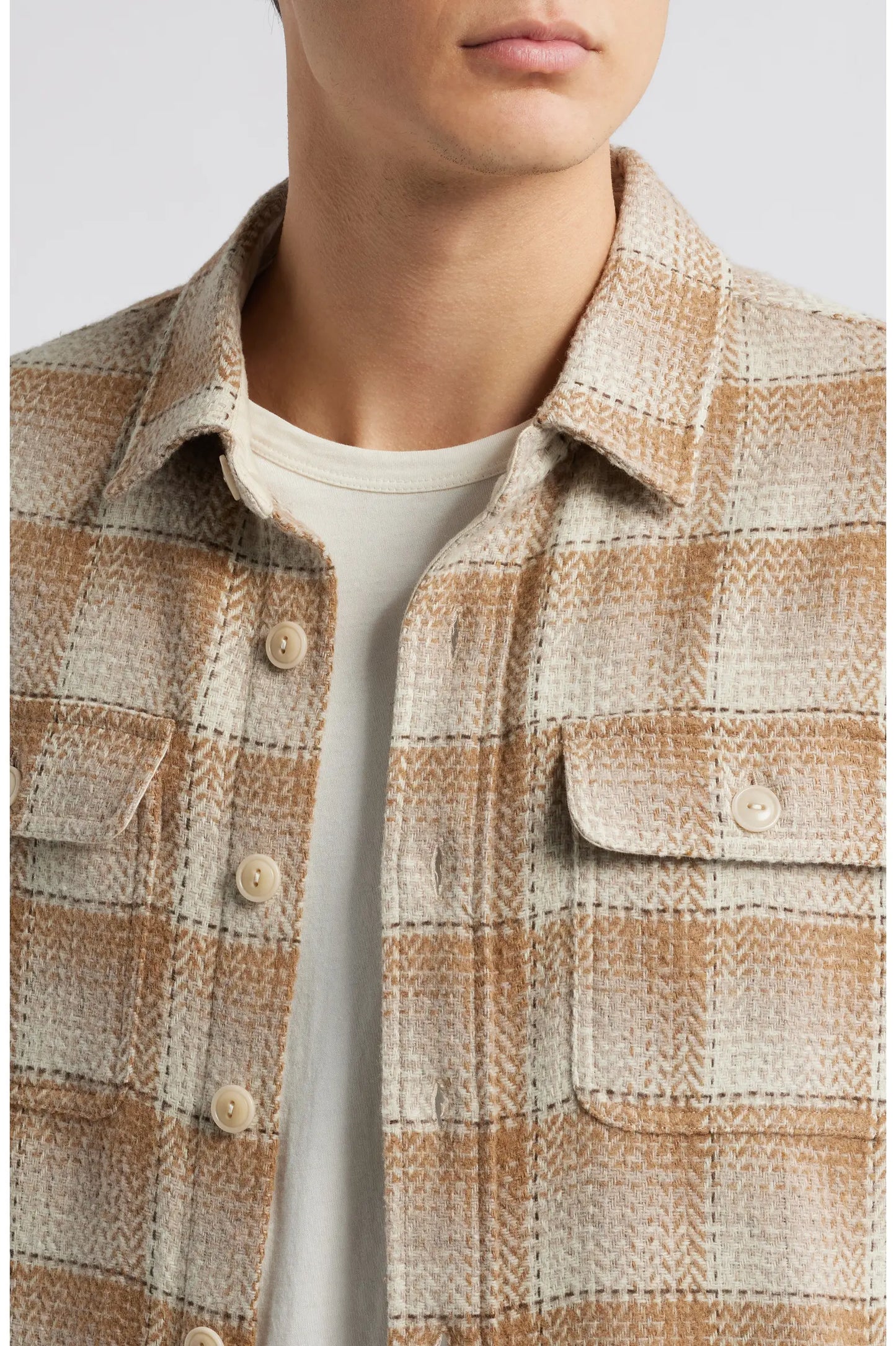 Rails - Berkshire Flannel Shirt Jacket - Sienna Sunset