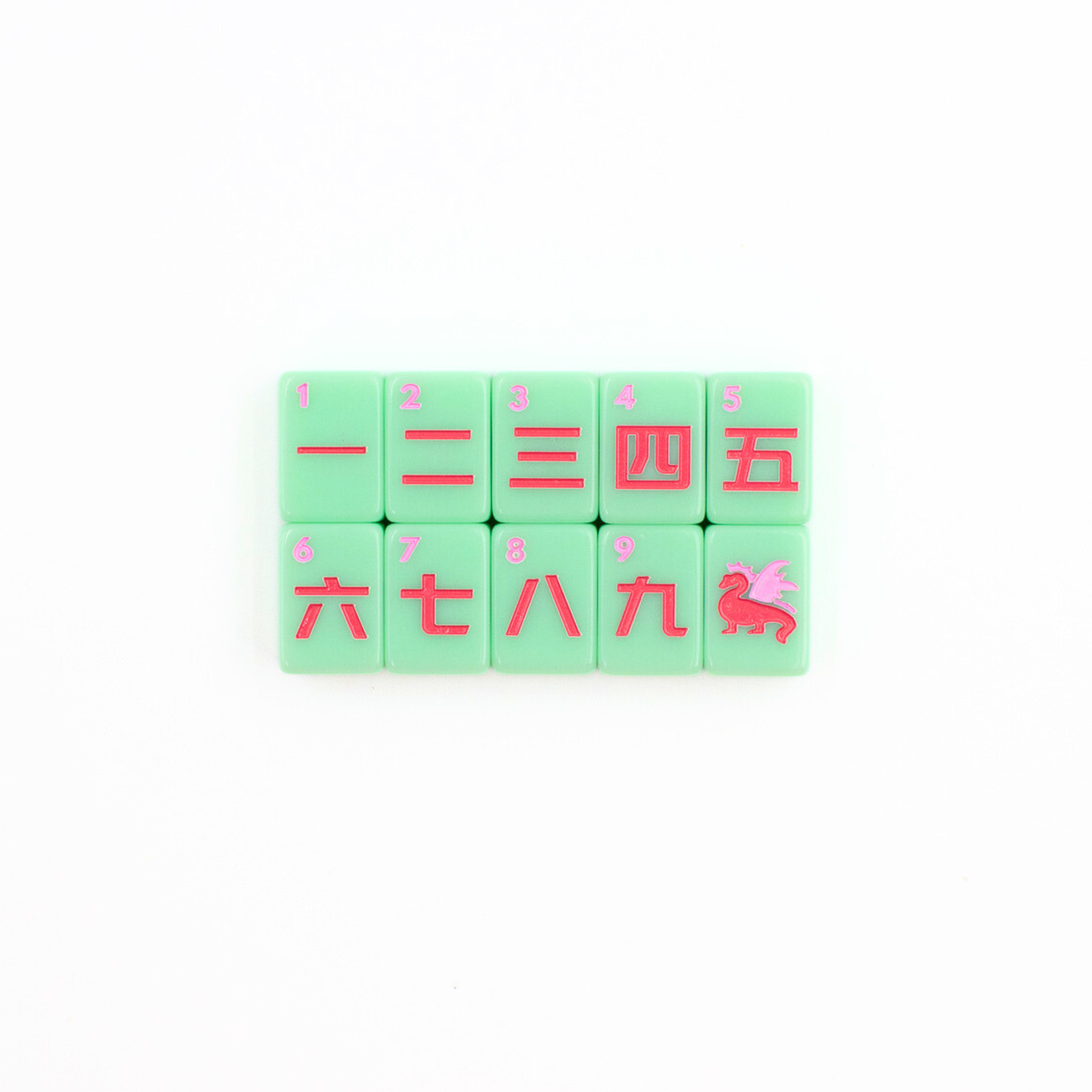 My Fair Mahjong - Mini Anywhere Travel Mahjong Series - Green