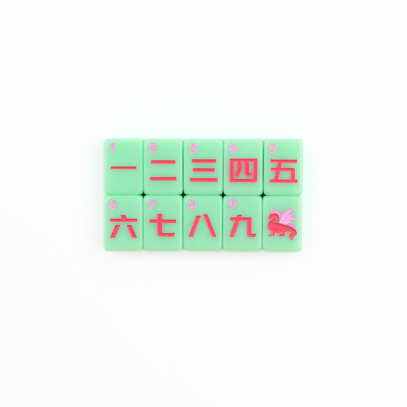 My Fair Mahjong - Mini Anywhere Travel Mahjong Series - Green