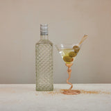 Martini Glass w/ Metal Cobra Stem