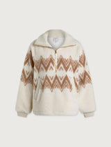 Varley - Hendrik Half-Zip Sherpa - Egret