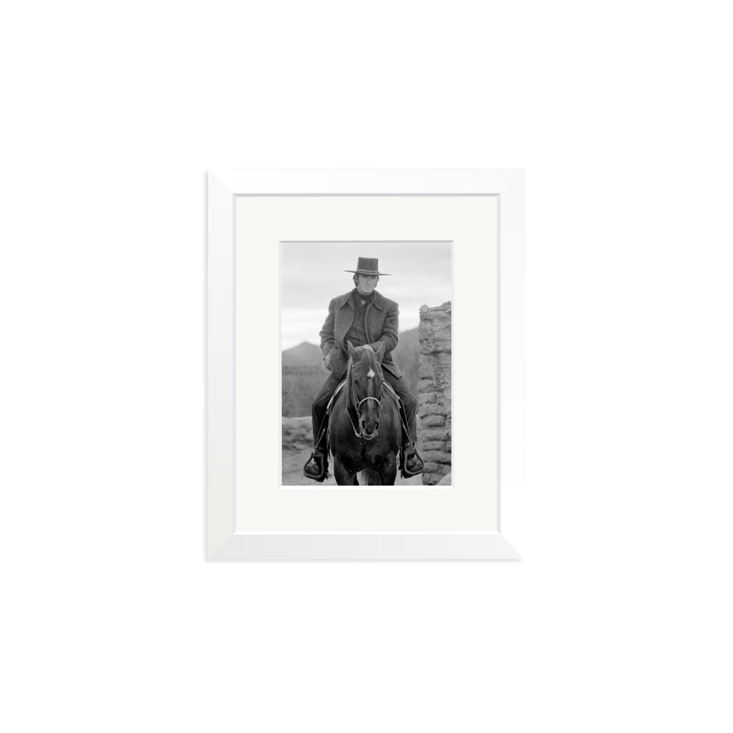 Clint Eastwood On Horse