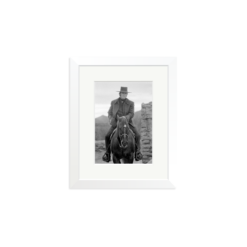 Clint Eastwood On Horse