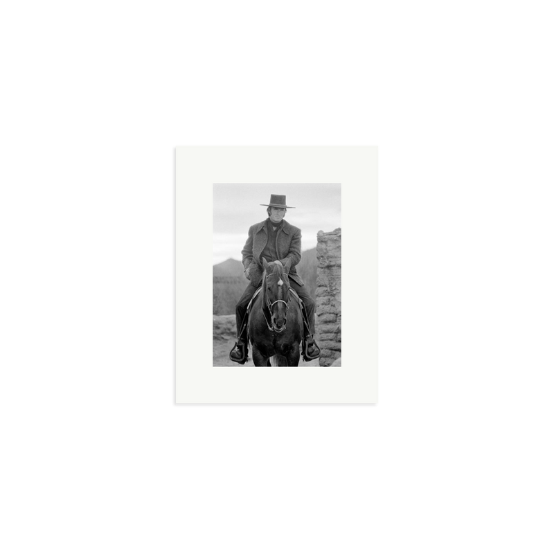 Clint Eastwood On Horse
