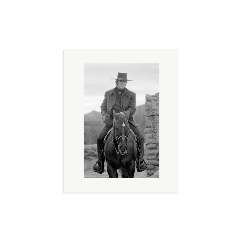 Clint Eastwood On Horse