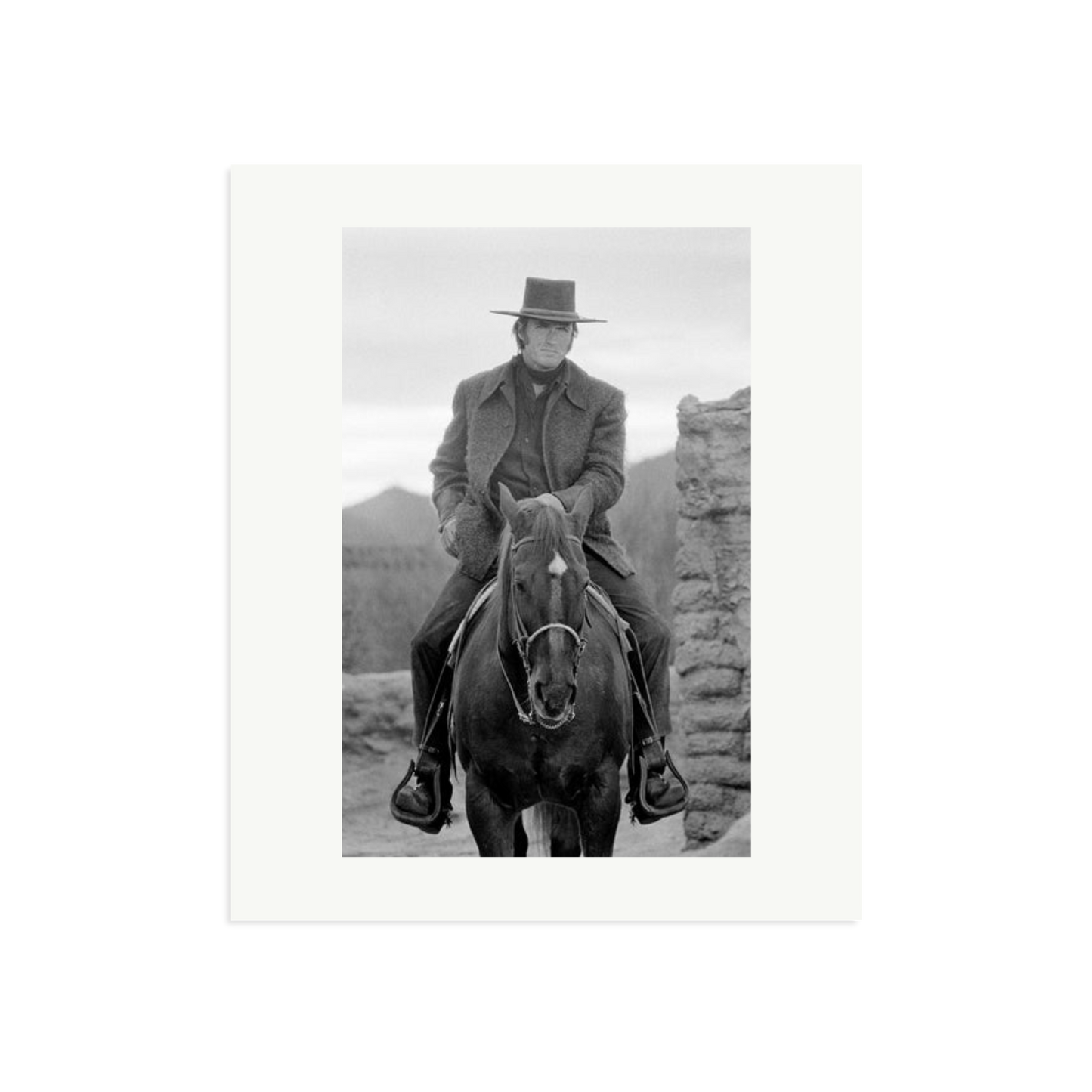 Clint Eastwood On Horse