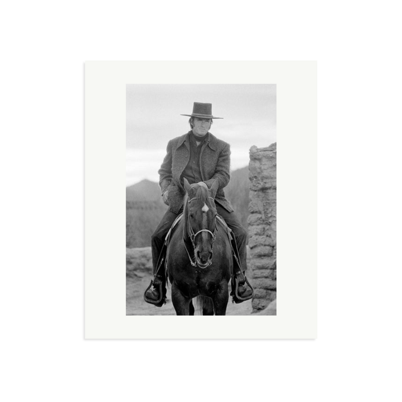 Clint Eastwood On Horse