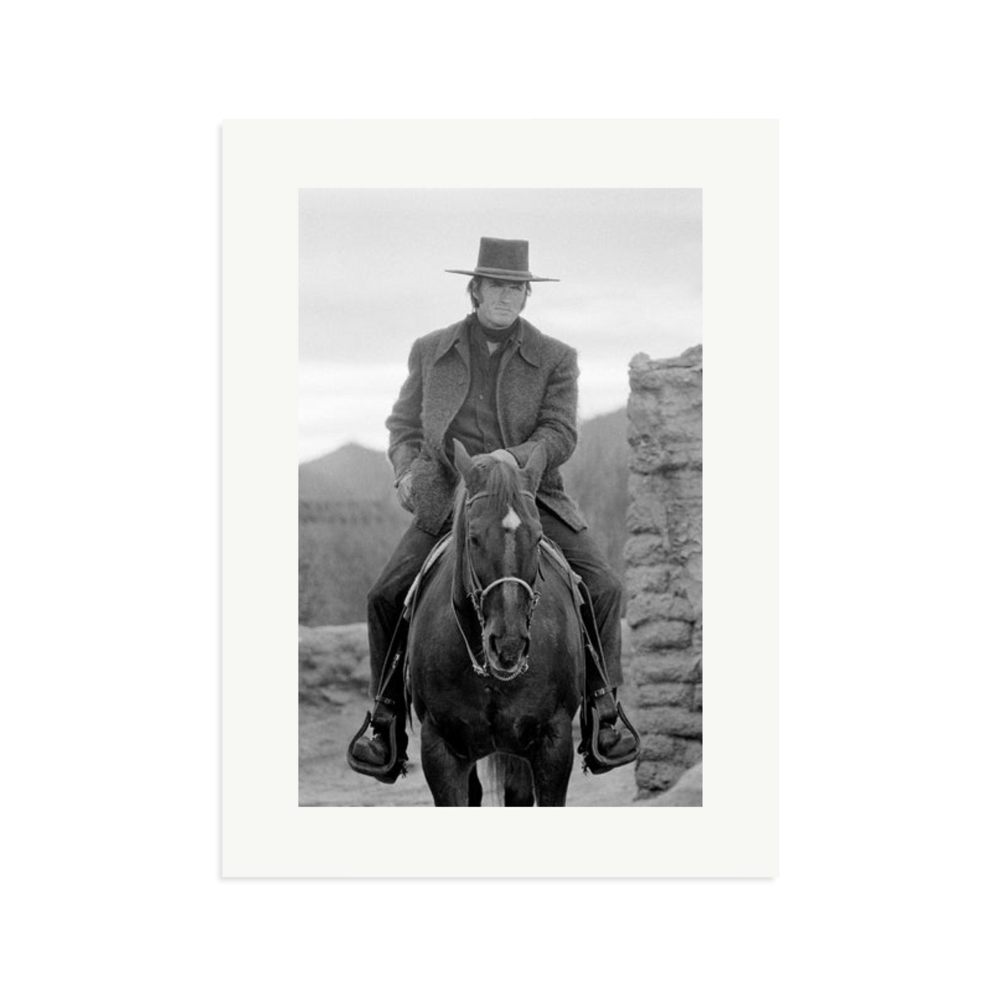 Clint Eastwood On Horse