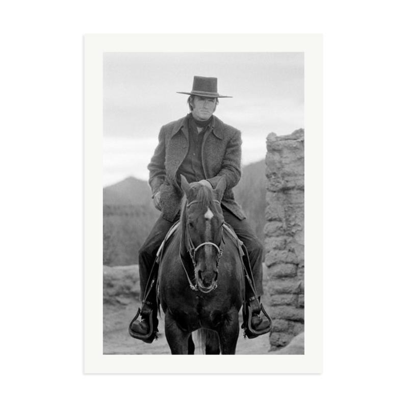 Clint Eastwood On Horse