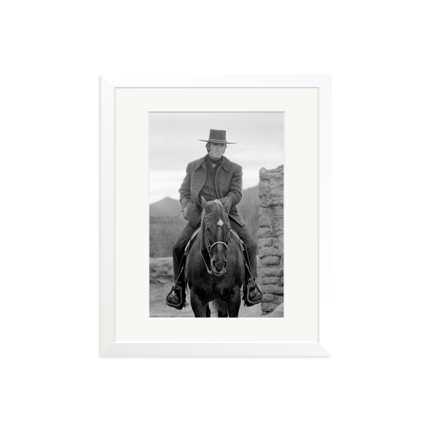 Clint Eastwood On Horse