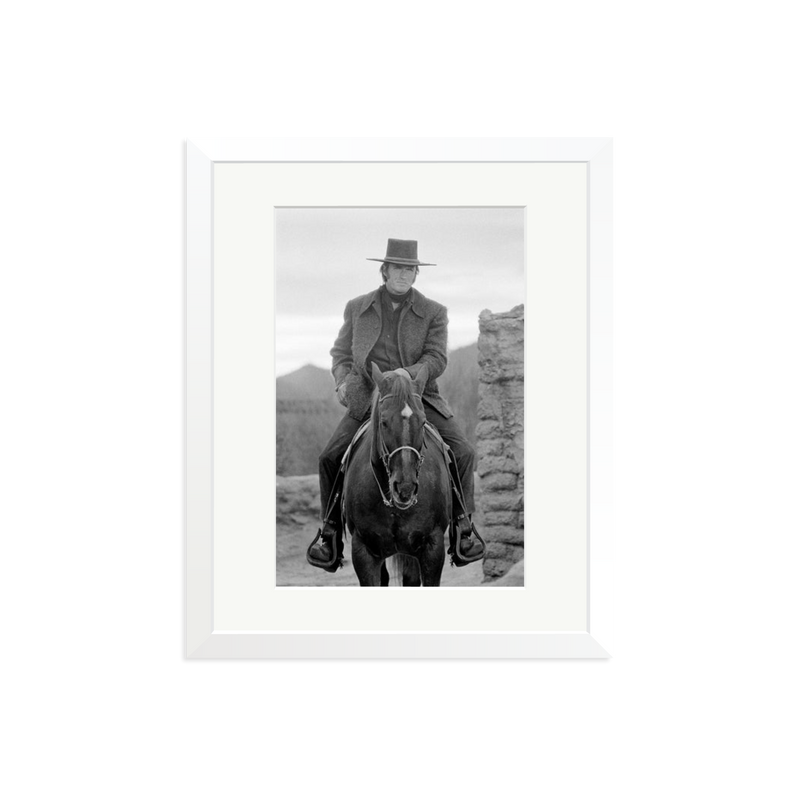 Clint Eastwood On Horse