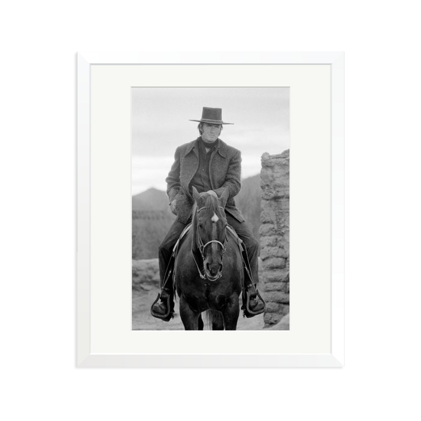 Clint Eastwood On Horse