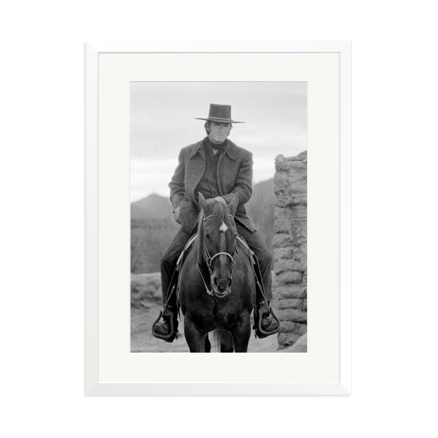 Clint Eastwood On Horse