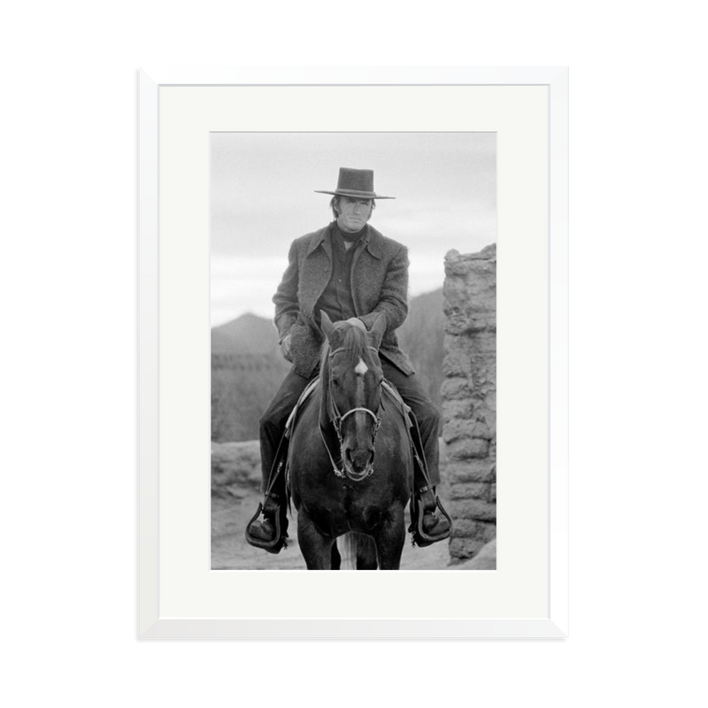 Clint Eastwood On Horse