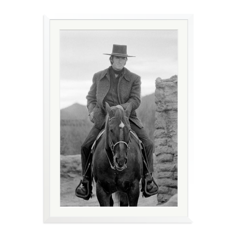 Clint Eastwood On Horse