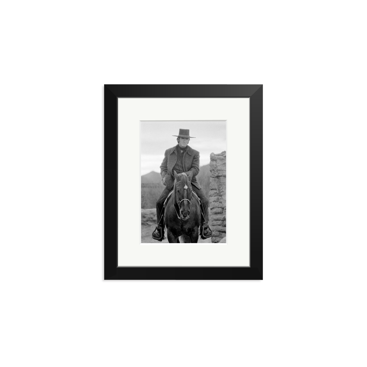 Clint Eastwood On Horse