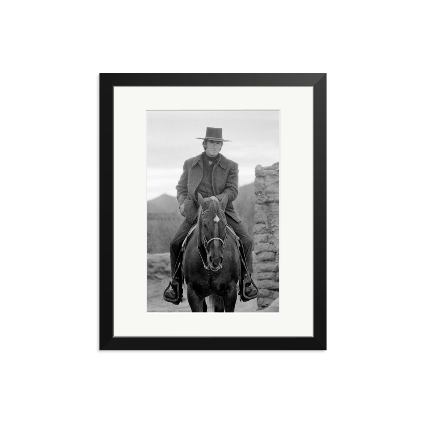 Clint Eastwood On Horse