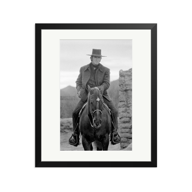 Clint Eastwood On Horse