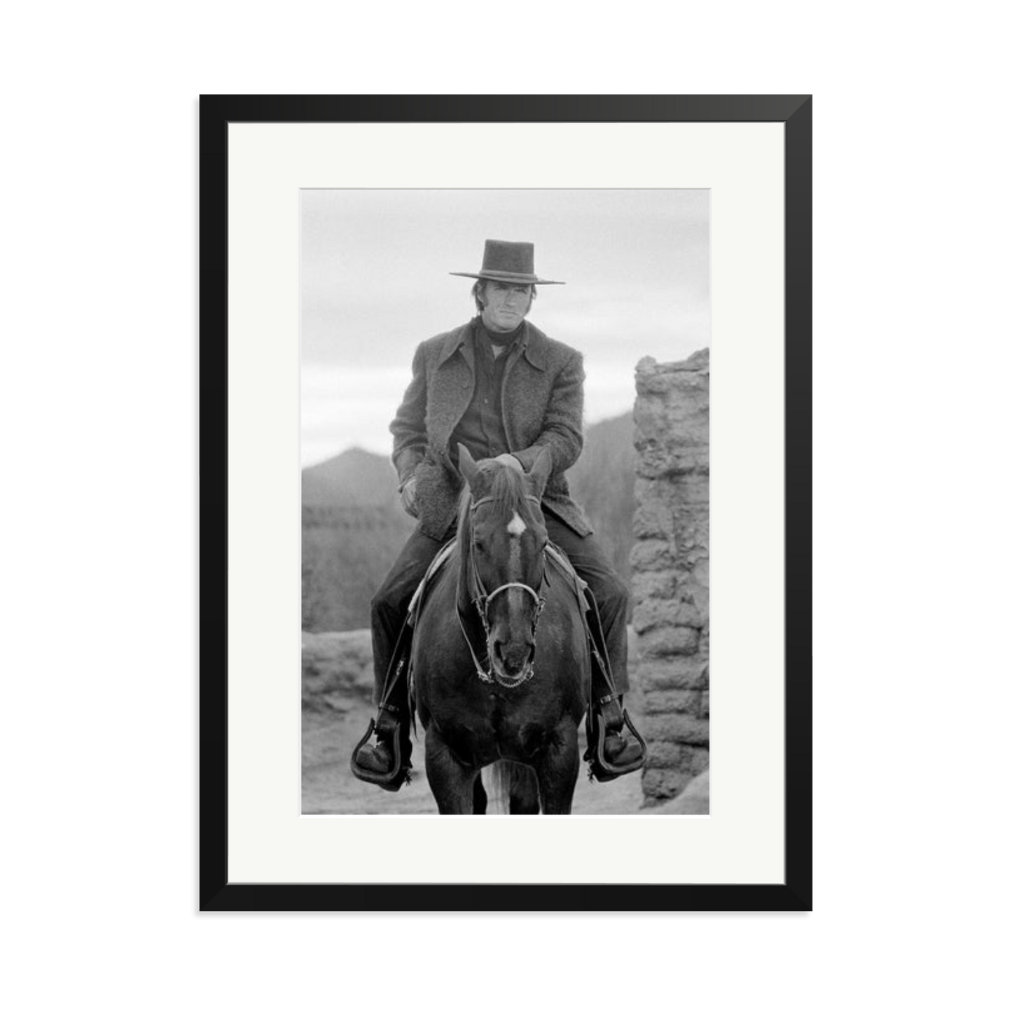 Clint Eastwood On Horse