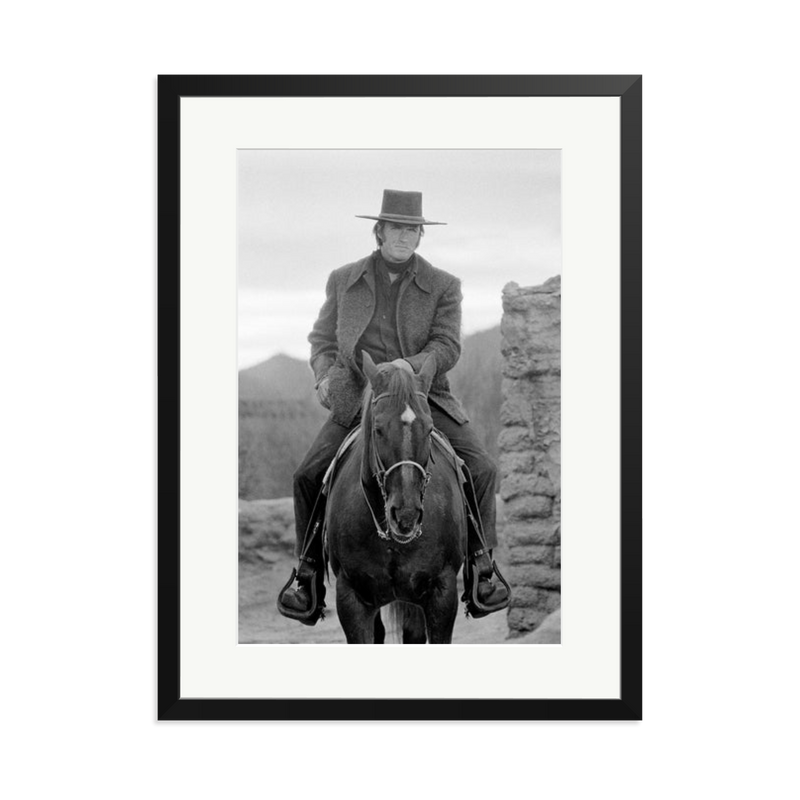 Clint Eastwood On Horse
