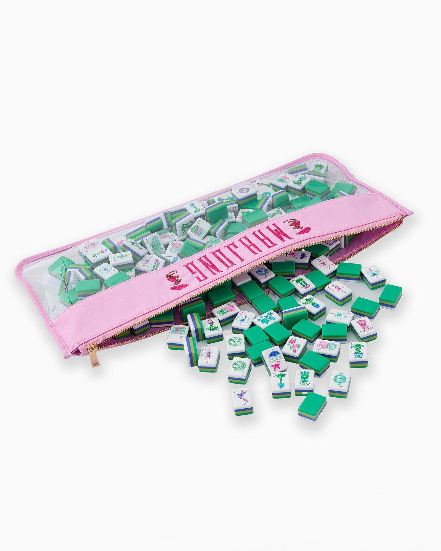 Oh My Mahjong - Cotton Candy Monkey Mahjong Bag