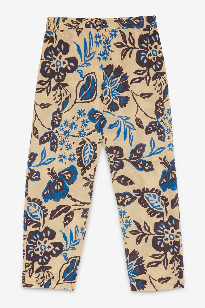 Ottod'Ame Cotton Ankle Length Trousers