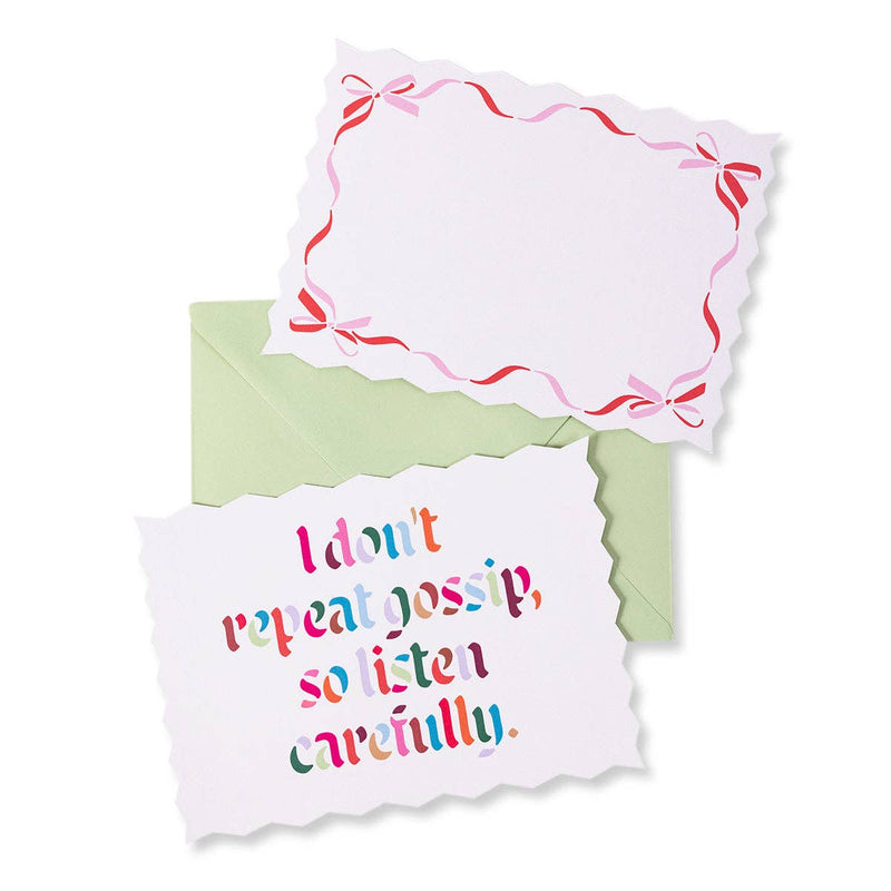 Furbish Studio - Gossip Stationery - Set of 12