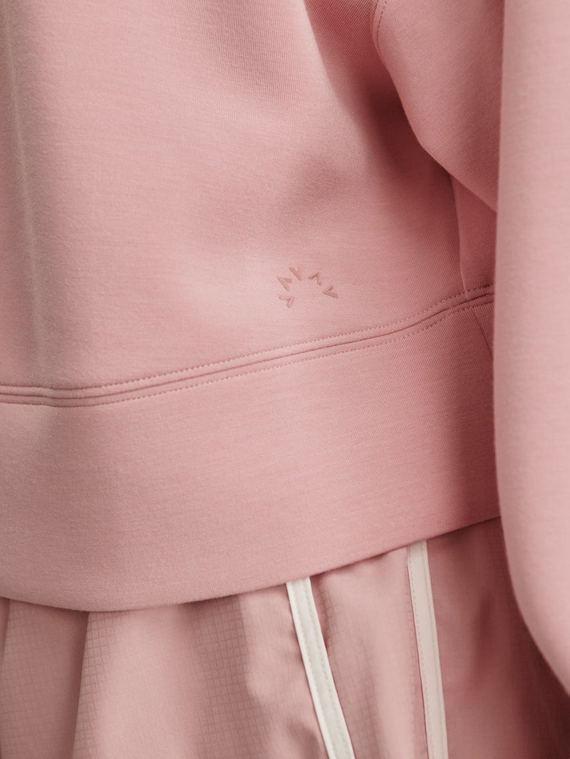 Varley - Tasmin Cropped Sweat - Zephyr Mauve