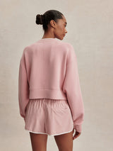 Varley - Tasmin Cropped Sweat - Zephyr Mauve