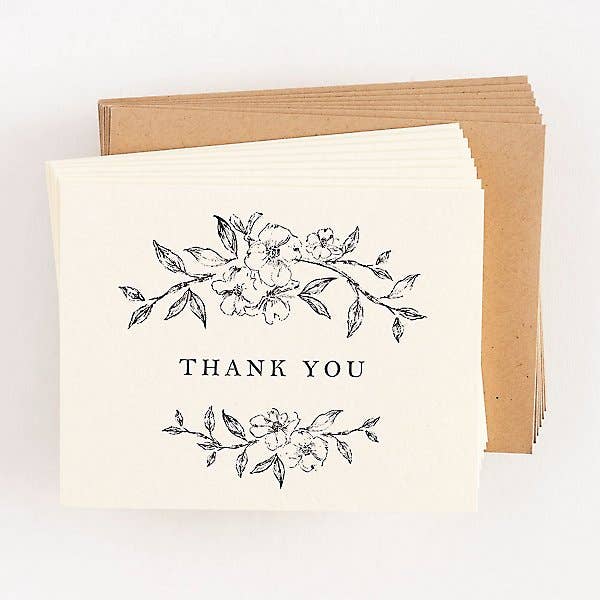Dogwood Blossom Thank You Card