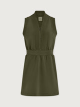 Varley - Polyanna Half Zip Dress - Thyme