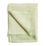Coco Brown Hand Woven Linen Scarf