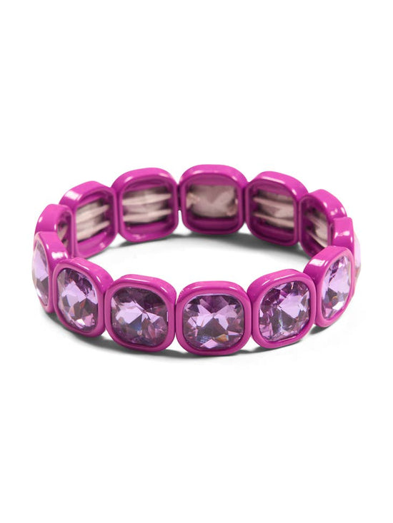 Crystal Bracelet, Purple